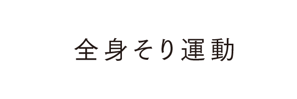 全身そり運動