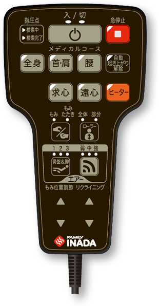 リモコン操作：コース紹介